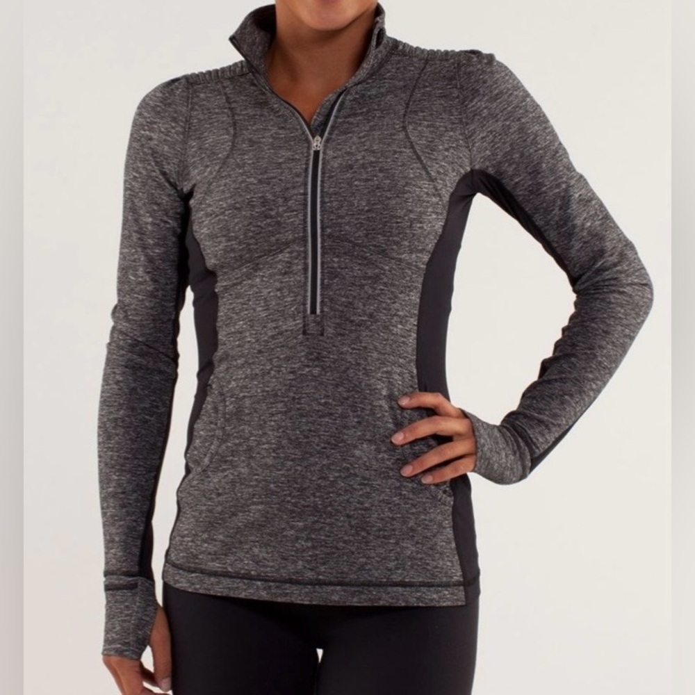 Like New Lululemon Size 4 Star Runner 1/2 Zip Pullover